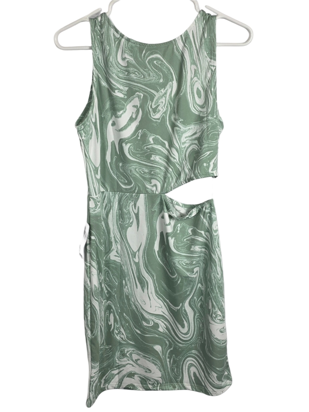 Dual Nature Swirl Cutout Dress - Picture 2 of 5